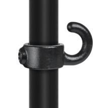 Rohrverbinder mit Haken zur Befestigung an Rohren