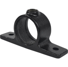 Buildify Befestigungsring mit Flansch schwarz für Gerüstrohr schwarz Ø 33 mm