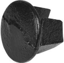 Buildify Abdeckkappe Metall schwarz für Gerüstrohr schwarz Ø 33 mm