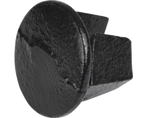 Buildify Abdeckkappe Metall schwarz für Gerüstrohr schwarz Ø 33 mm