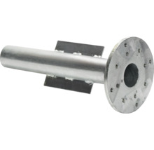 Bodenhülse zum Einbetonieren 165 x 165 mm Stahl