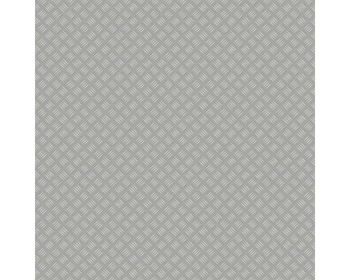 PVC-Boden Artifact Riffelblech-Optik grau 400 cm breit (Meterware) Riffelblech Textur