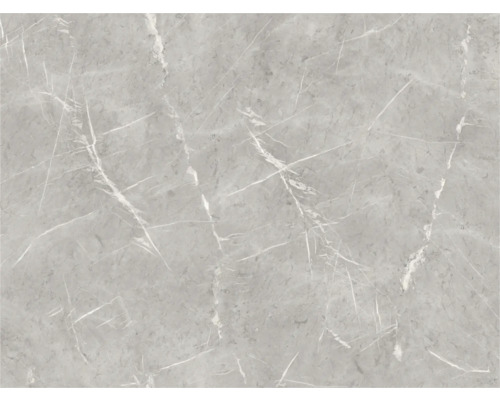 PVC-Boden Stellar Marmor-Optik grau 400 cm breit (Meterware) Graue Marmorfliese mit feiner Maserung