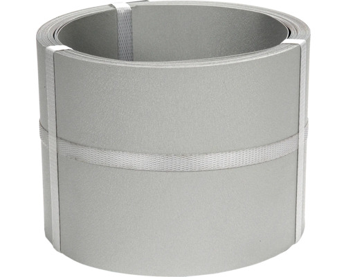 Beeteinfassung Rasenkante Steinoptik Stärke 0,5 mm 10 m x 15 cm Stahl