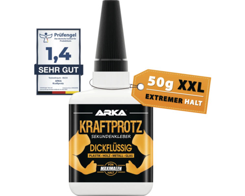 ARKA Kraftprotz Sekundenkleber Universal dickflüssig 50 g