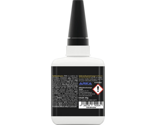 Flasche Kraftprotz 3D Druck Flüssig Kleber 50 Gramm