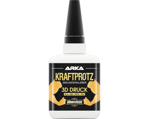 ARKA Kraftprotz Sekundenkleber 3D-Druck dünnflüssig 50 g