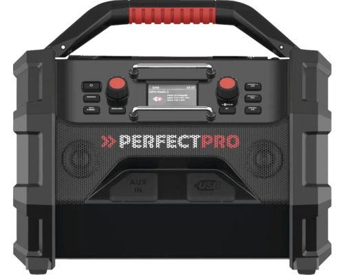 Baustellenradio mit Tragegriff