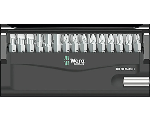 Wera Bit-Check mit verschiedenen Schrauberbits