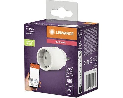LEDVANCE Smart+ Zwischenstecker mit Energiezähler in Produktverpackung