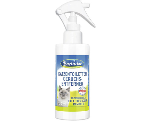 Bactador Katzenstreu Geruchsentferner in einer 150 ml Sprühflasche