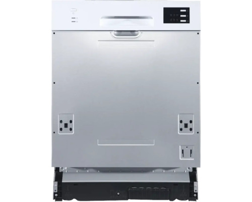 Geschirrspüler in Weiß mit Bedienelementen