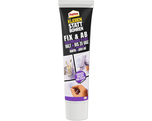 Pattex Kleben statt Bohren Fix & Ab Montagekleber 44 g Pattex Kleben statt Bohren Fix and Ab Kleber Tube