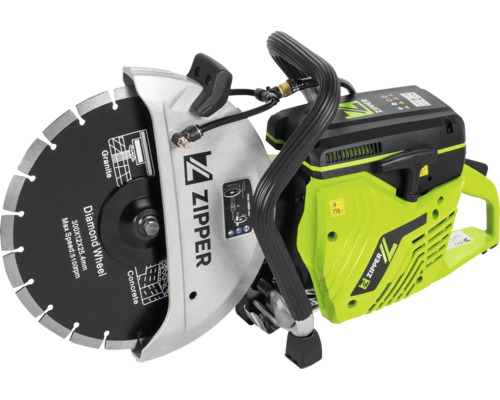 Steintrennsäge mit Diamanttrennscheibe von Zipper