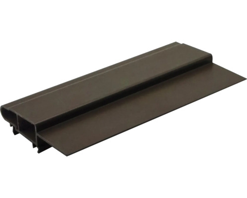 ARON Rollladentraverse ARL1 braun Türdichtungsprofil aus Kunststoff