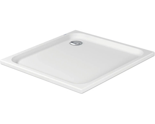 Quadratische Duschwanne mit Abfluss