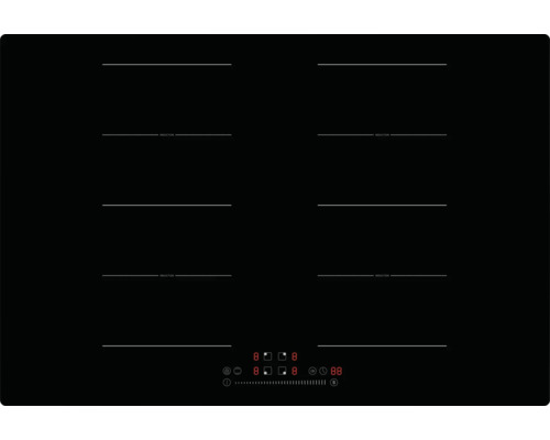 Induktionskochfeld Rahmenlos PKM 77 x 52 cm 2 Induktionskochzonen IN77-2FZS