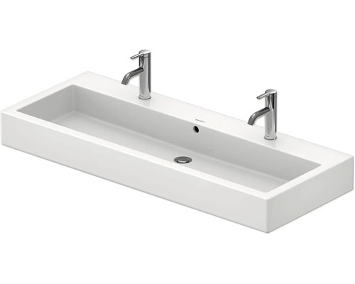 DURAVIT Doppelwaschtisch Vero 120 cm weiß geschliffen 0454120026