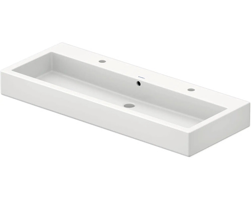 DURAVIT Doppelwaschtisch Vero 120 cm weiß geschliffen 0454120026