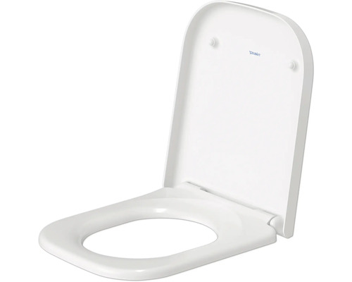 Toilettensitz aus Sanitärkeramik, eckige Form