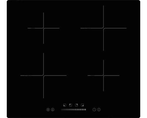 Induktionskochfeld mit vier Kochzonen