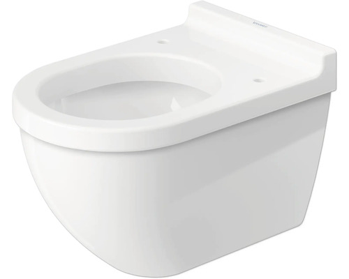 DURAVIT Wand-WC Starck 3 Tiefspüler mit Spülrand weiß glänzend mit Beschichtung ohne WC-Sitz 22250900001