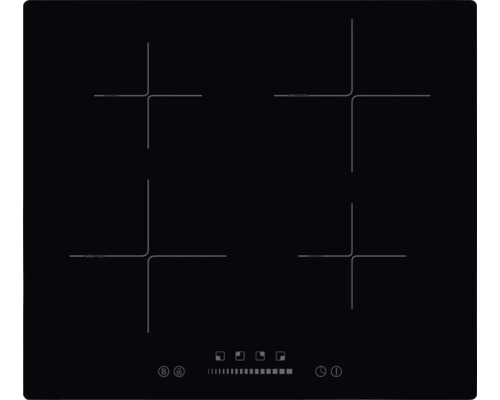 Induktionskochfeld mit vier Kochzonen