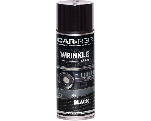Car-Rep Sprühlack Schrumpflack matt schwarz 400 ml Car-Rep Schrumpflack Spraydose