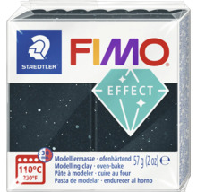 Ofenhärtende Fimo Effect Modelliermasse mit Sternen, 57 Gramm