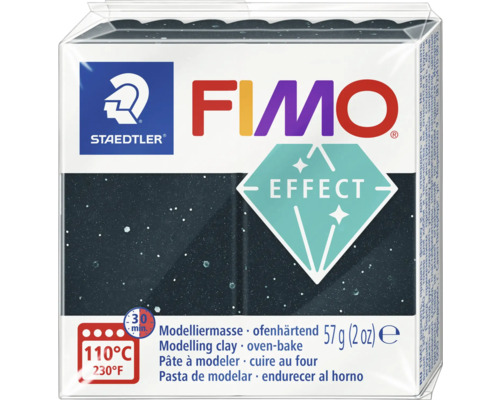 Ofenhärtende Fimo Effect Modelliermasse mit Sternen, 57 Gramm