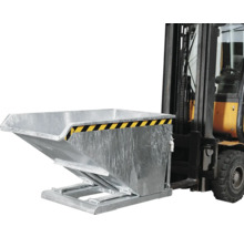 Metallcontainer zur Verwendung mit einem Gabelstapler