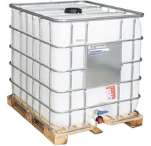 IBC Container mit Gitterbox auf Palette
