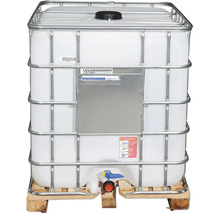 IBC Container mit Gitterbox auf Holzpalette
