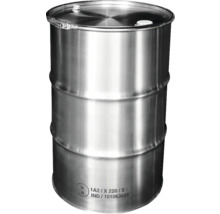 Metallfass mit Deckel