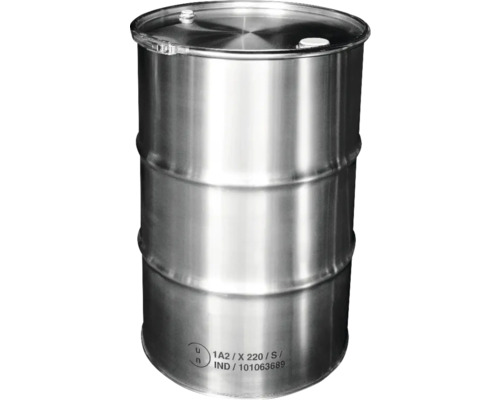 Metallfass mit Deckel