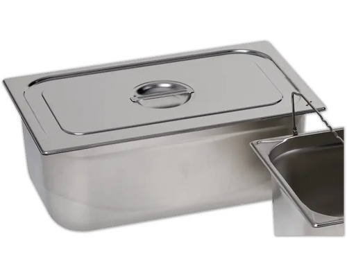 Edelstahlbehälter mit Deckel