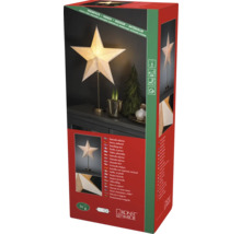Verpackung einer stehenden Sternleuchte für den Innenbereich