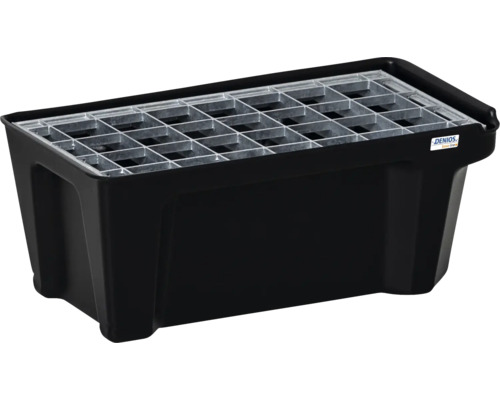 Aschenbecher für den Außenbereich mit Gitter