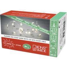 Verpackung einer LED Lichterkette mit Sternen für den Innenbereich