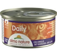 Almo Nature Daily Katzenfutter mit Kaninchen im Konservendose