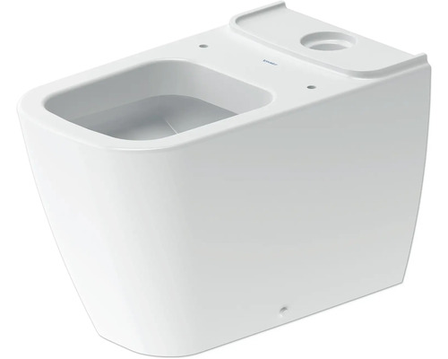 DURAVIT WC für WC-Kombination Happy D.2 Tiefspüler mit Spülrand weiß glänzend ohne WC-Sitz 2134090000