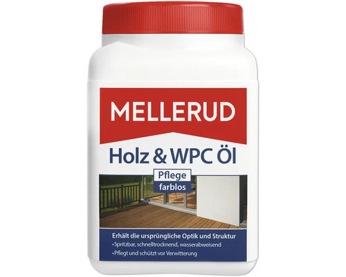 Mellerud Holz & WPC Öl Pflege farblos 0,75 l