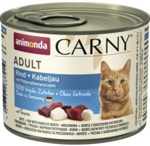 Animonda Carny Adult Katzenfutter mit Rind und Kabeljau in Dose