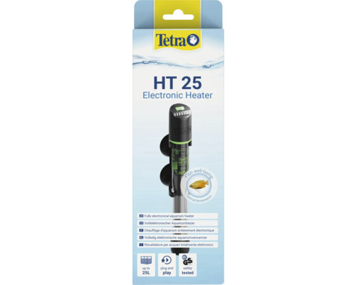 Tetra HT 25 elektronischer Aquariumheizer Verpackung
