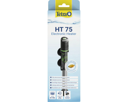 Tetra HT 75 elektronischer Aquarienheizer für Aquarien von 60 bis 100 Liter
