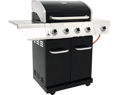 Nextgrill Gasgrill mit vier Brennern, Seitenkochfeld und Unterschrank