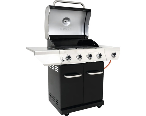 Nexgrill Gasgrill mit vier Brennern, Seitenbrenner und Unterschrank