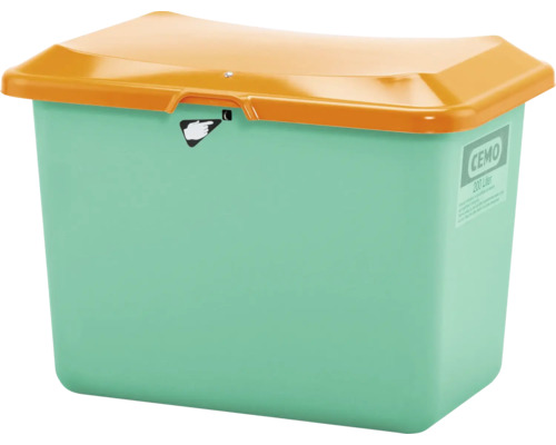 Cemo Streugutbehälter mit Deckel, 200 Liter