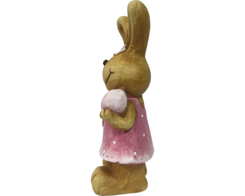 Dekorative Hasenfigur mit Kleid