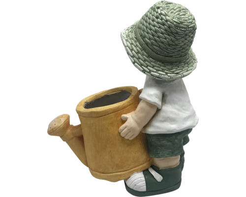 Gartenfigur Junge mit Gießkanne